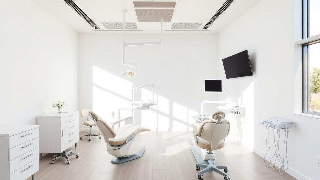 Modern dental clinic reception in Austin, Texas after local SEO and Google Business Profile rebuild drove a 312% lift in patient calls.