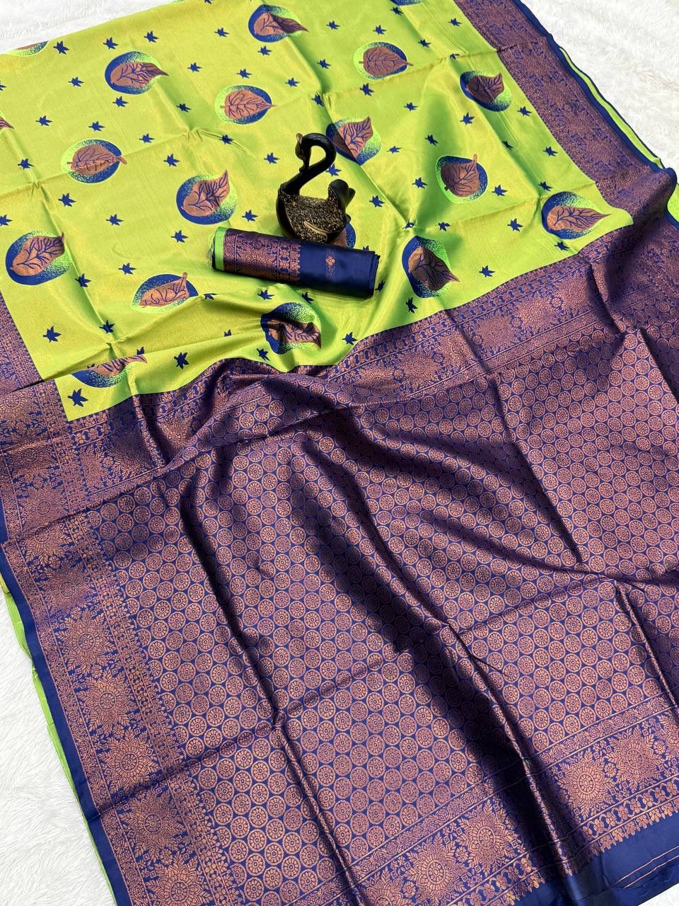 Soft And pure banarasi silk saree